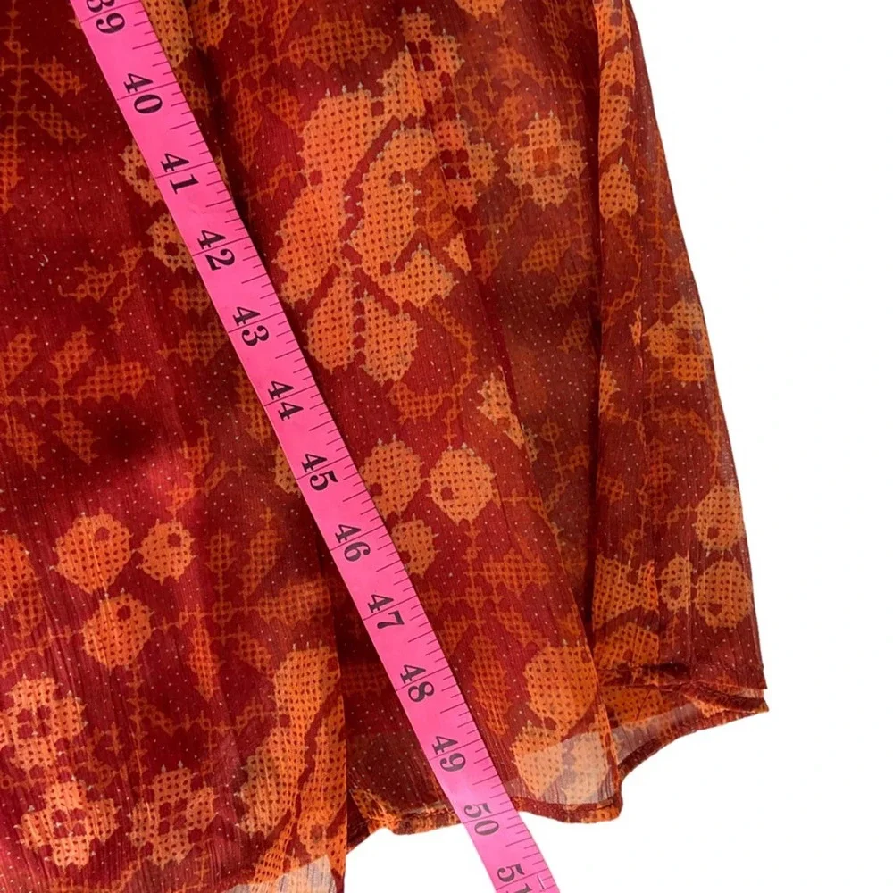 SOFT SURROUNDINGS Floral Boho Long Midi Dress XL - Picture 5 of 15